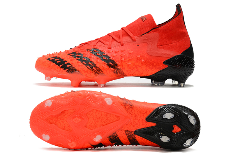 Get Futbol Shoes Adidas Predator Freak.1 FG Red Black Soccer